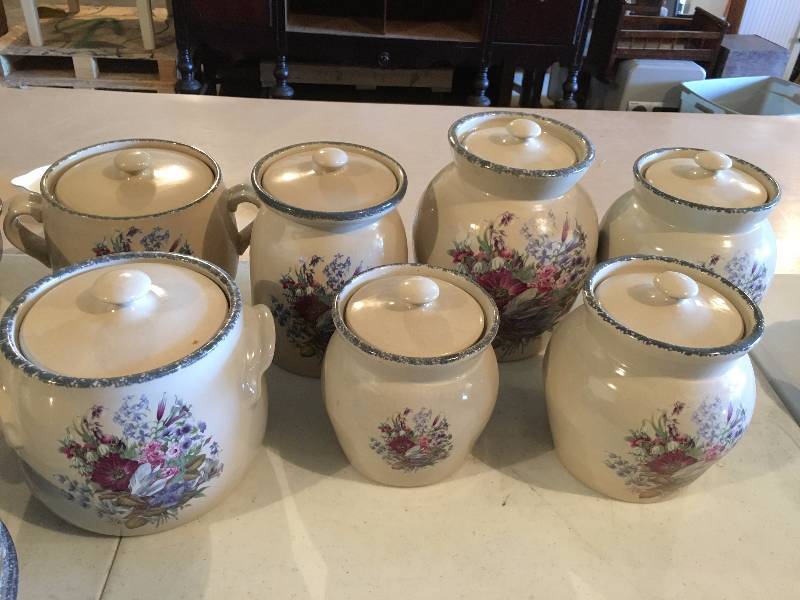 Beautiful Set Of Canisters