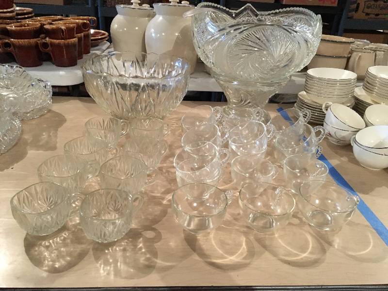 Punch Bowls And Cups