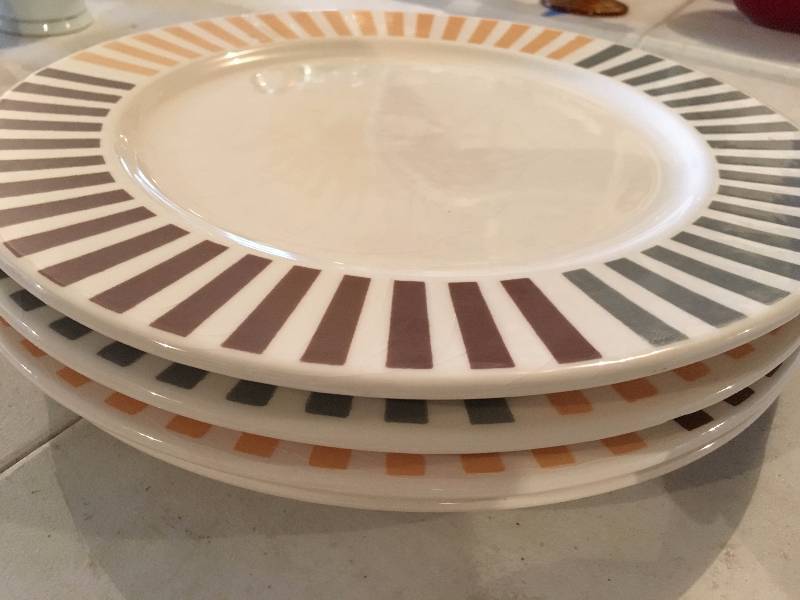Pier 1 Plates, Set Of Four