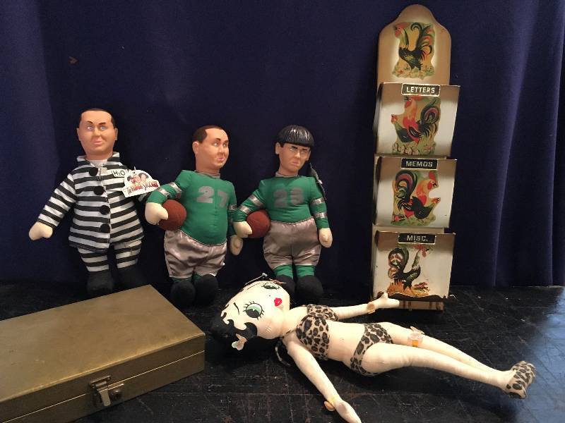 Three Stooges, Betty Boop, Jewelry Box & Letter File