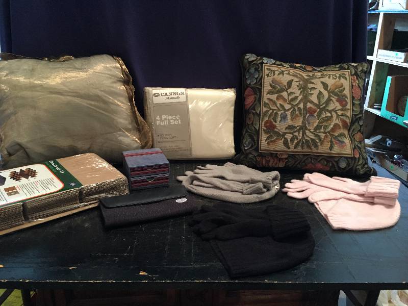 Sheets, Pillows, Hat and Glove Sets and More
