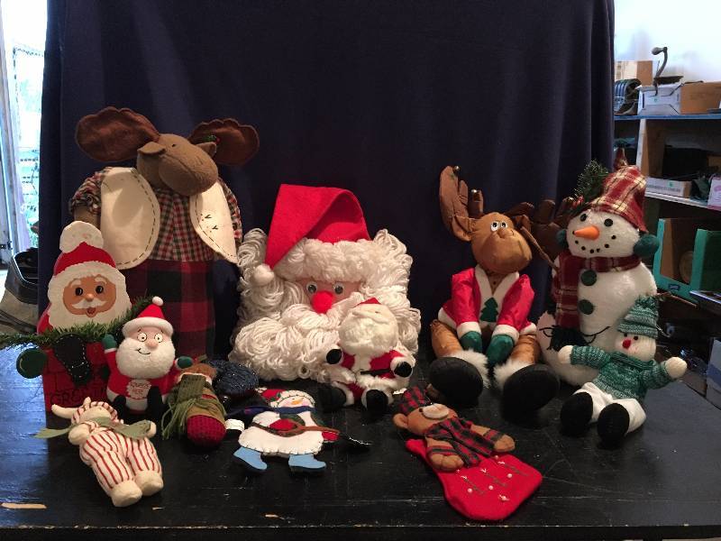 Adorable Stuffed Christmas Decor