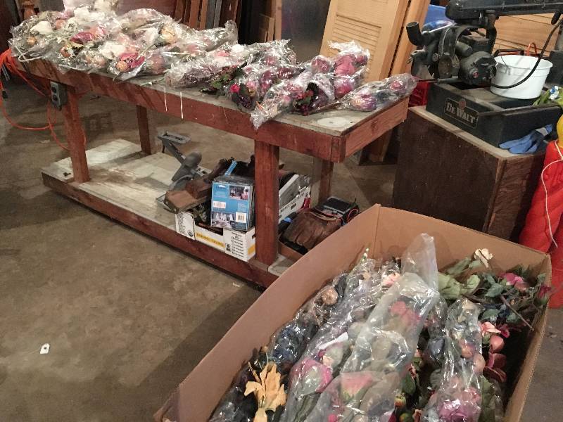 Gigantic Supply of New In Package Silk Flowers