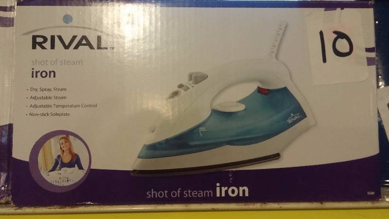 Rival Shot of Steam Iron