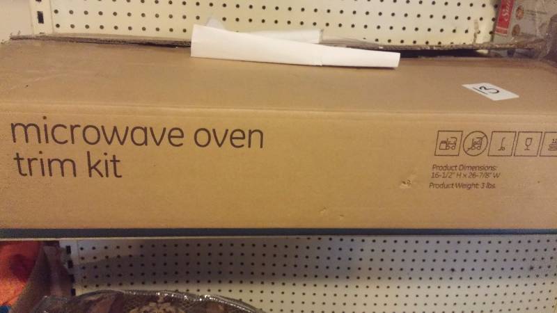 GE Microwave Oven Trim Kit