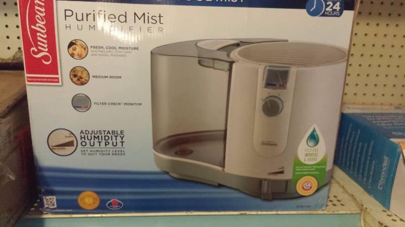Sunbeam Purified Mist Humidifier