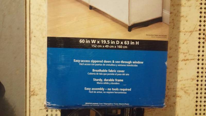 Extra Wide Clothes Closet