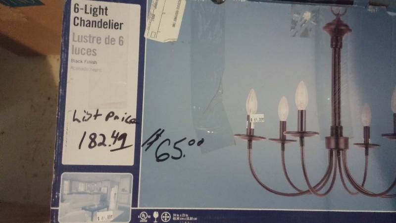 6 Light Chandelier