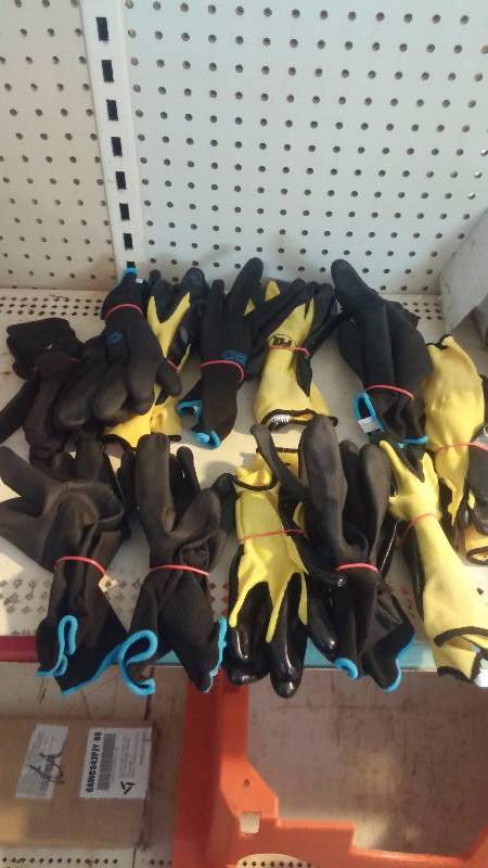 12 pairs of gloves