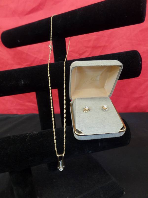Necklace and Earrings
