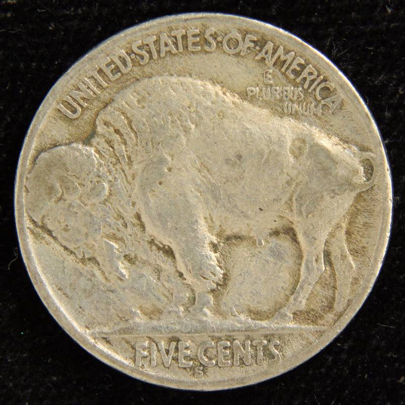 1936-S BUFFALO NICKEL FINE