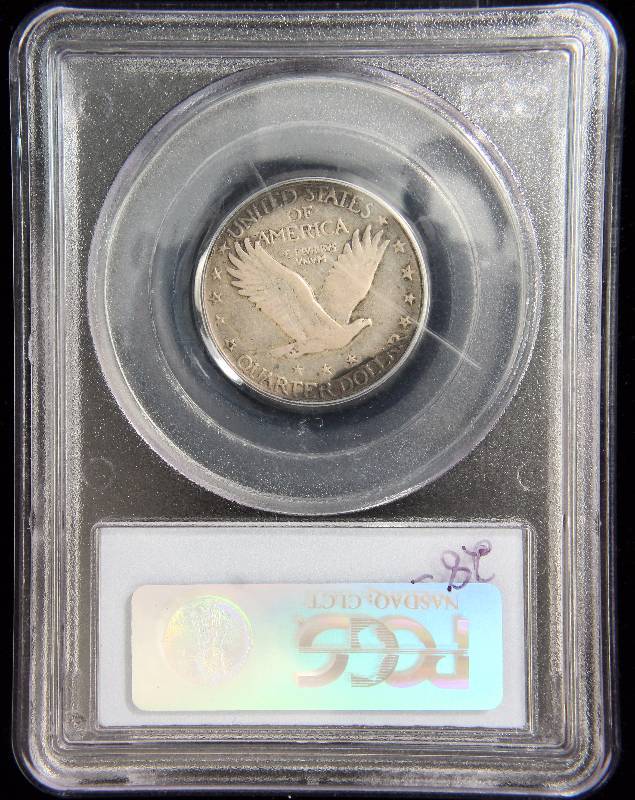 1930-S STANDING LIBERTY SILVER QUARTER F15 PCGS