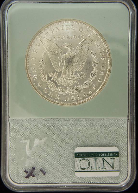 1898-O MORGAN SILVER DOLLAR CERTIFIED MS66 NTC