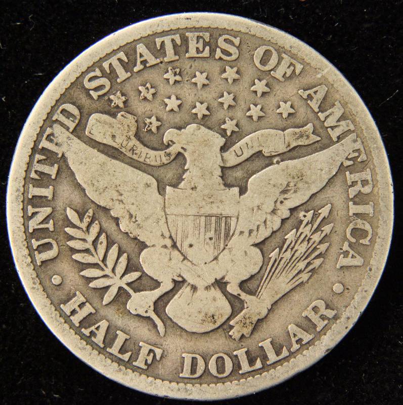 1912 BARBER SILVER HALF DOLLAR GOOD