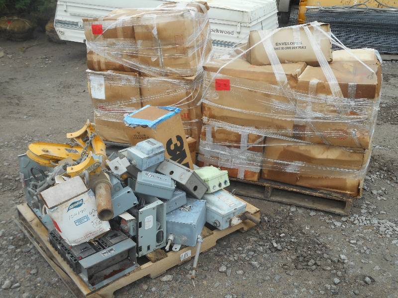 (3) Pallet Lot Of Assorted Electri...