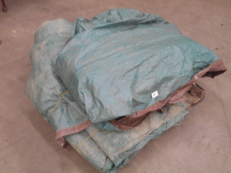 (2) 30x40 Poly Tarps...