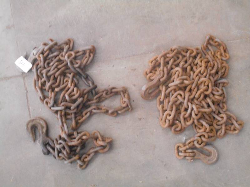 (2) Lengthy 38 Log Chains ...