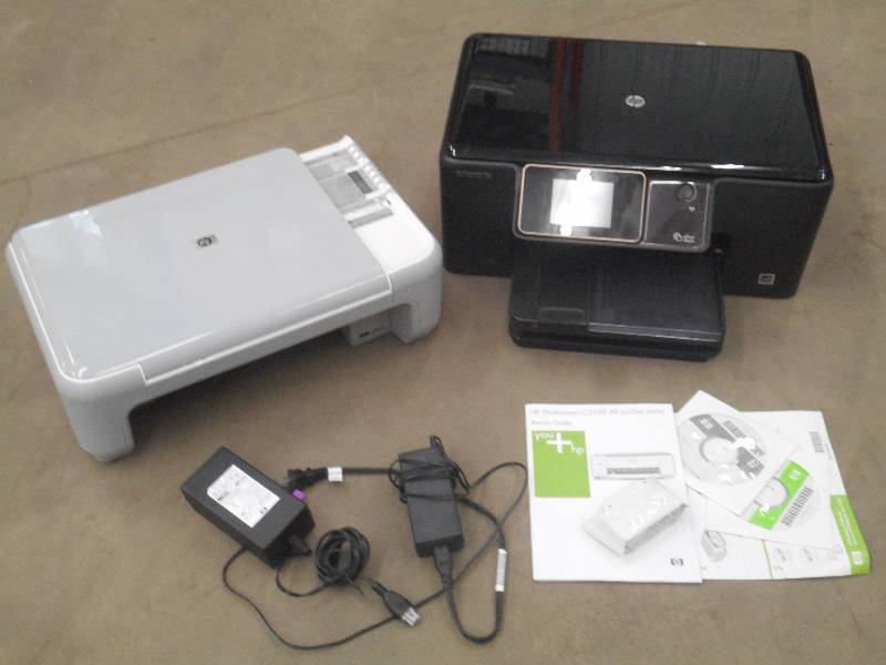 (2) HP Printers With Power Cords ...