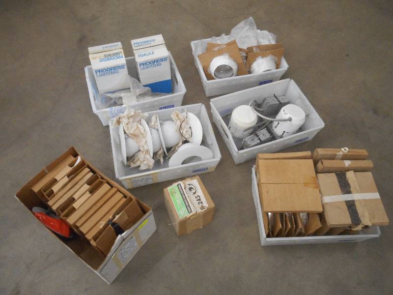 (6) Boxes Of Assorted Recessed Ligh...