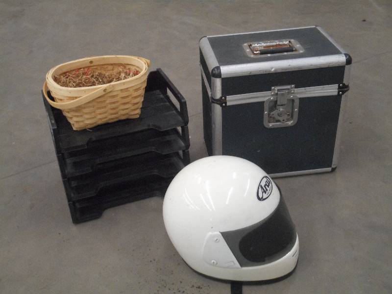 Lot Of (1) Helmet, (1) Hardshell C...