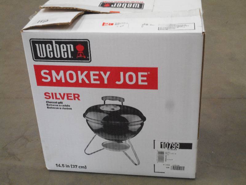 New Weber Smokey Koe Silver BBQ Gri...