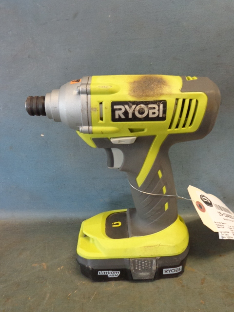 lot 6 image: Ryobi 18 Volt Drill