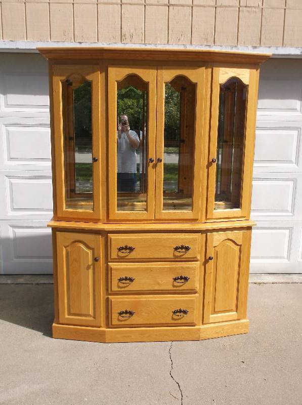 Oak Hutch
