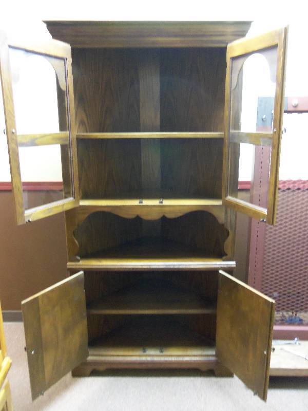 Corner China Hutch