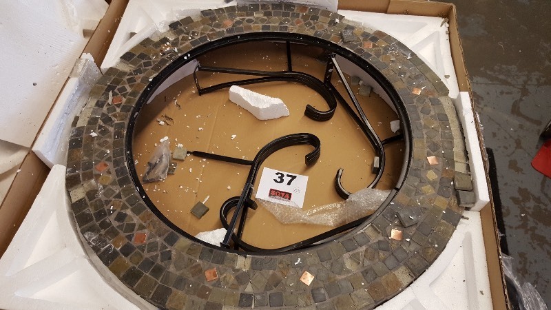 lot 37 image: McLeLAND Tuscany 34 Slate Fire Pit