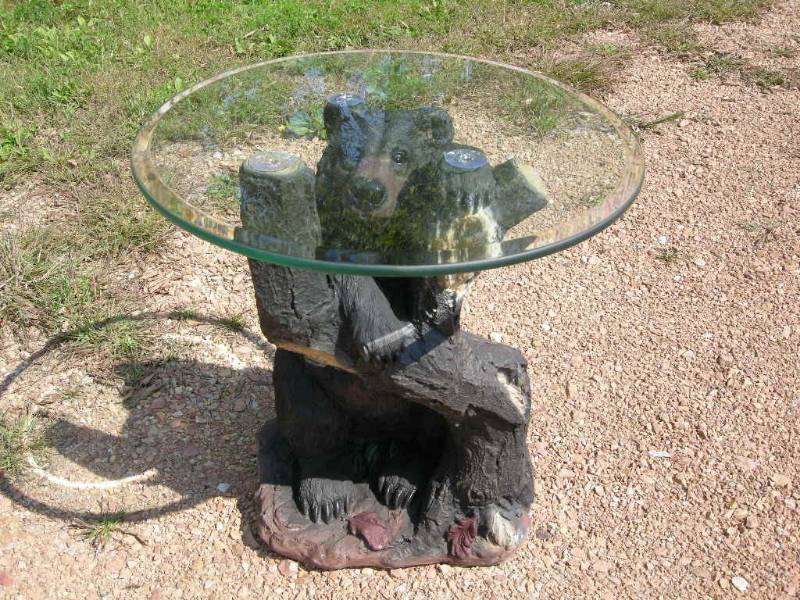 Black Bear End Table