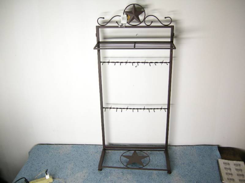 Metal Star Boot Rack