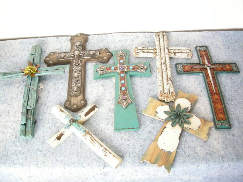 Larger Western Look Crosses