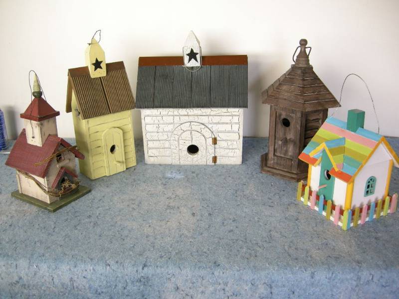 Whimsical Birdhouses