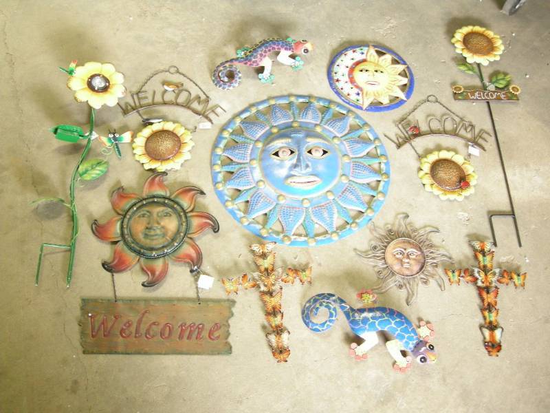 Metal Whimsical IndoorOutdoor Dcor