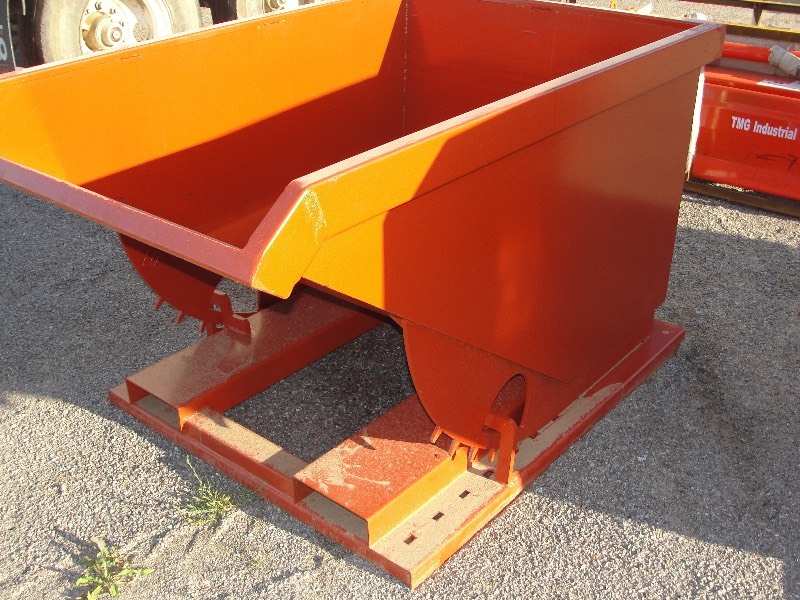 New Cubic Yard Self Dumping Dumpster with fork pockets