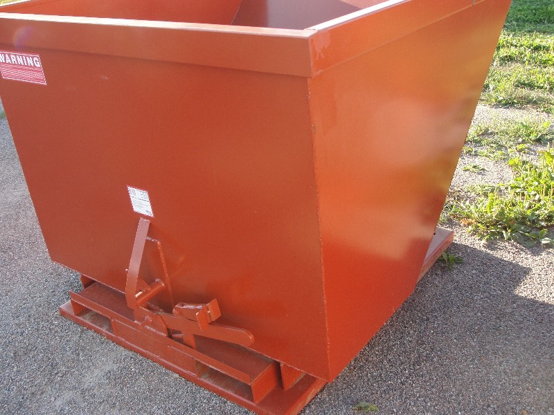 2-Cubic Yard Self-dumping Dumpster with fork Pockets