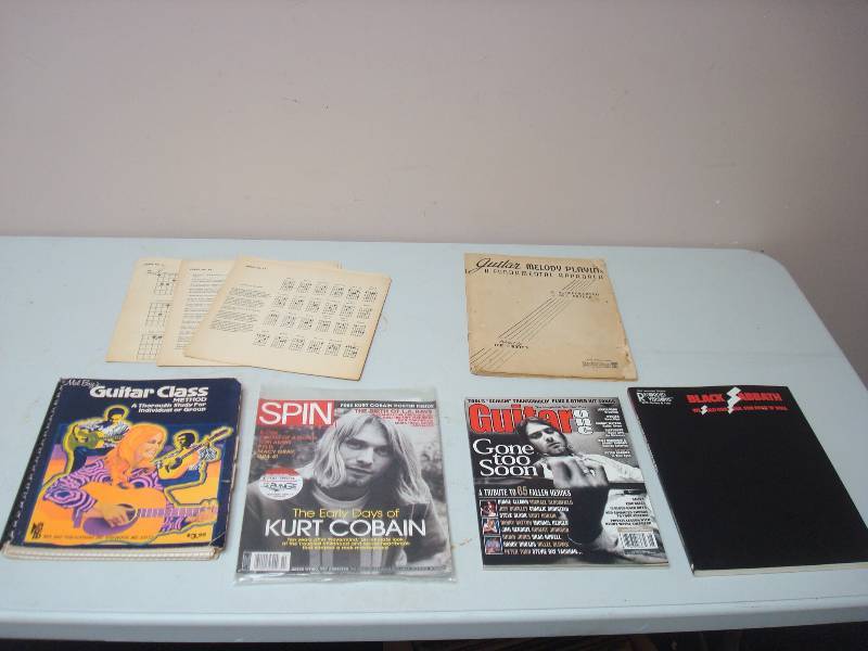 Lot Of Guitar Books And Magazines, Black Sabbath�