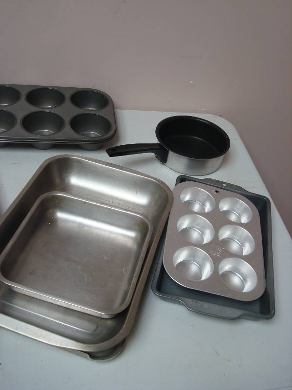 Bin Filled With Kitchen items