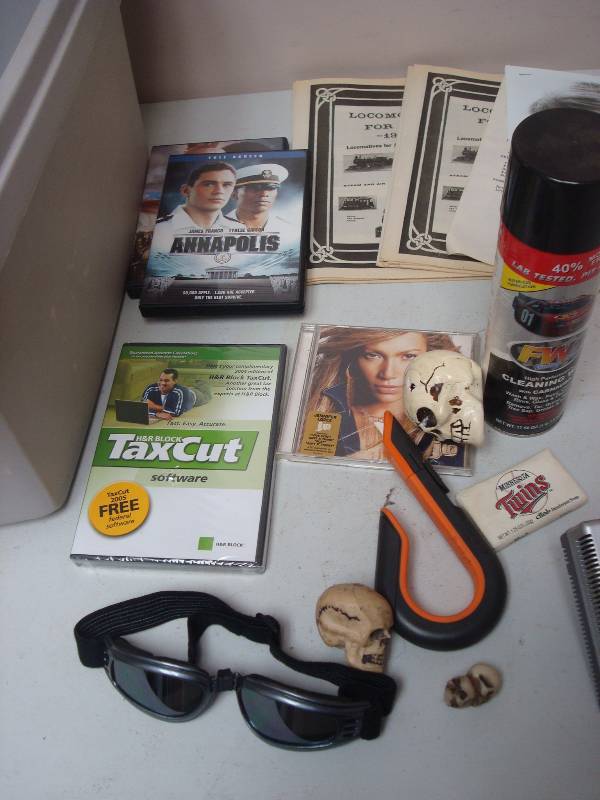 Bin With Some Items, American Girl Cards