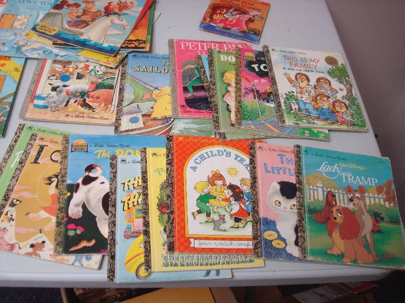 Box With Kids Books, Some Disney