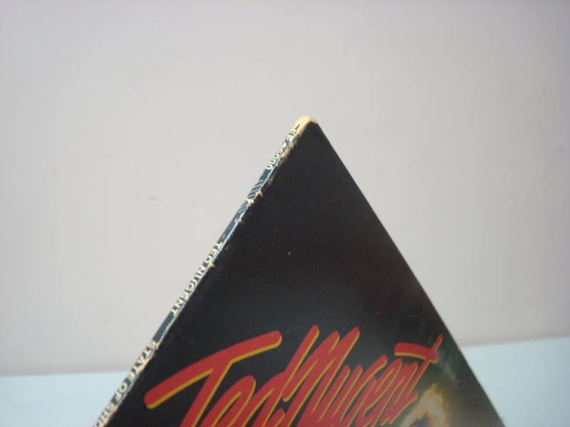 Vinyl LP Record, Sleeve Shows Wear, Used, Some Wear, Ted Nugent, State Of Shock