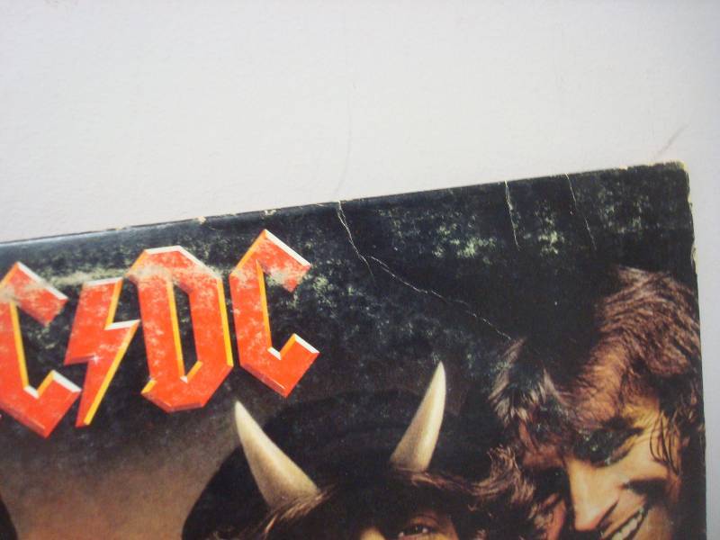 Vinyl LP Record, Sleeve Shows Wear, Used, Good Condition, ACDC Highway To Hell