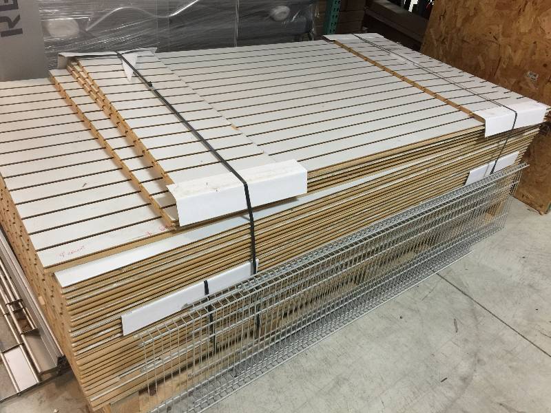 Slatwall Panels ($1,100 Value)