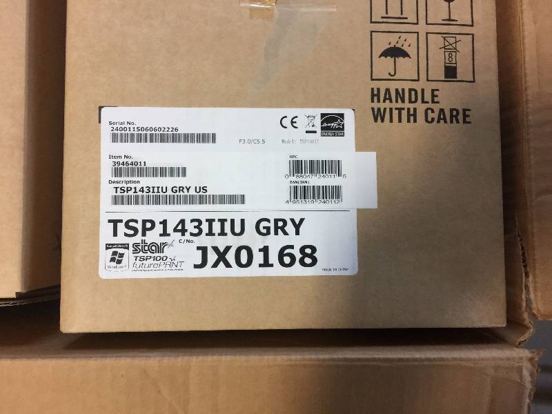 Star Micronics Impact Receipt Printer (Qty. 4)
