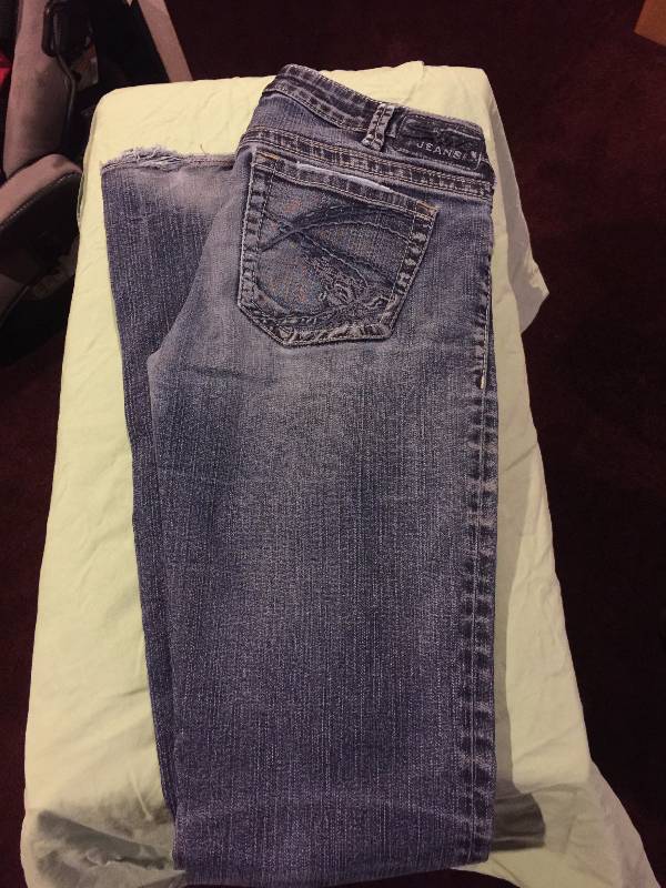 Womans Silver Jeans