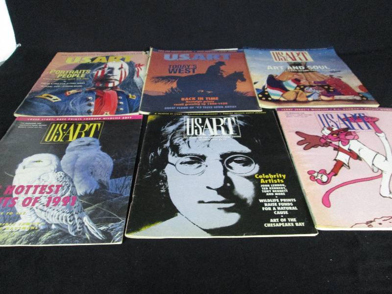 lot 54 image: US Art Magazines  (John Lennon)