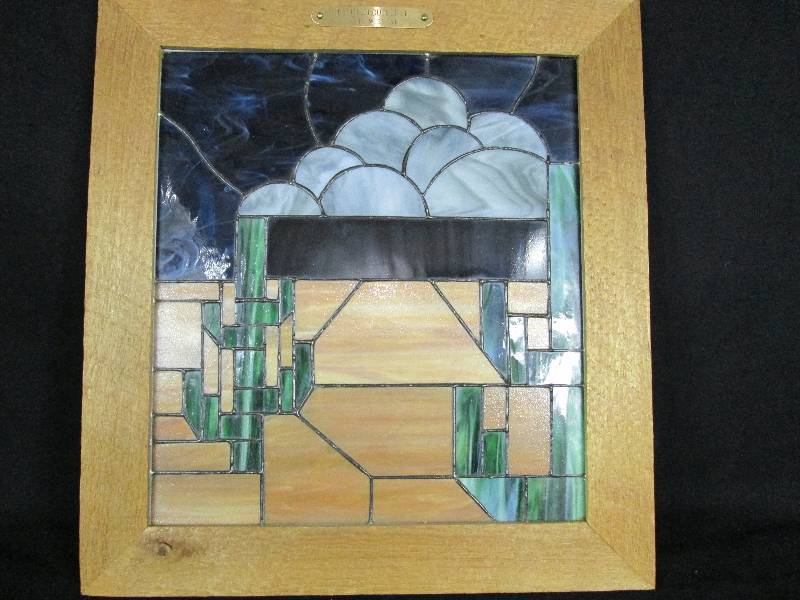 lot 70 image: Stained Glass by Old West AJ Desert Cloudburst