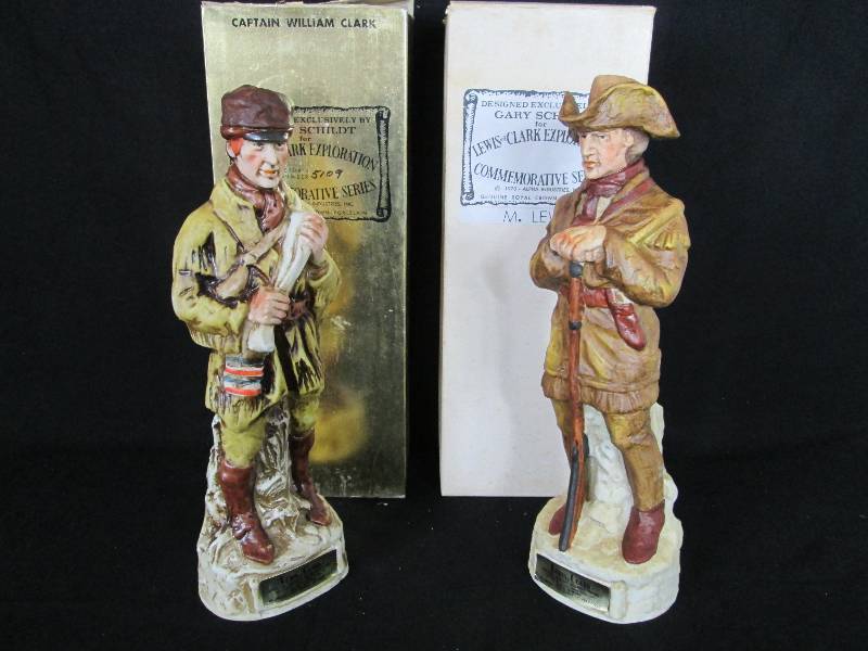 lot 88 image: Lewis & Clark Decanters