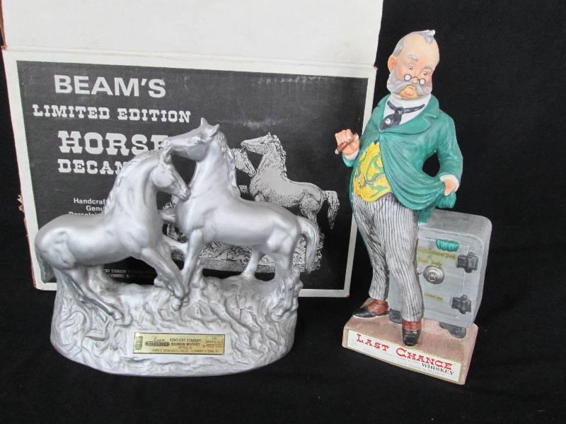 lot 87 image: Last Chance & Beam Decanters