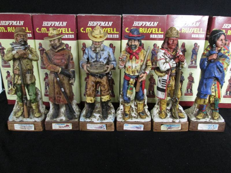 lot 97 image: Hoffman C M Russell Decanters